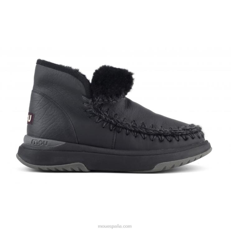 hombres corredor esquimal Mou NN6RX769 nubuck negro