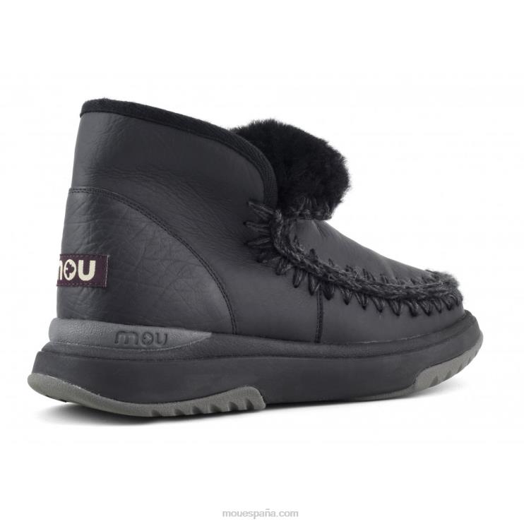 hombres corredor esquimal Mou NN6RX769 nubuck negro