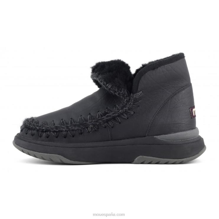 hombres corredor esquimal Mou NN6RX769 nubuck negro