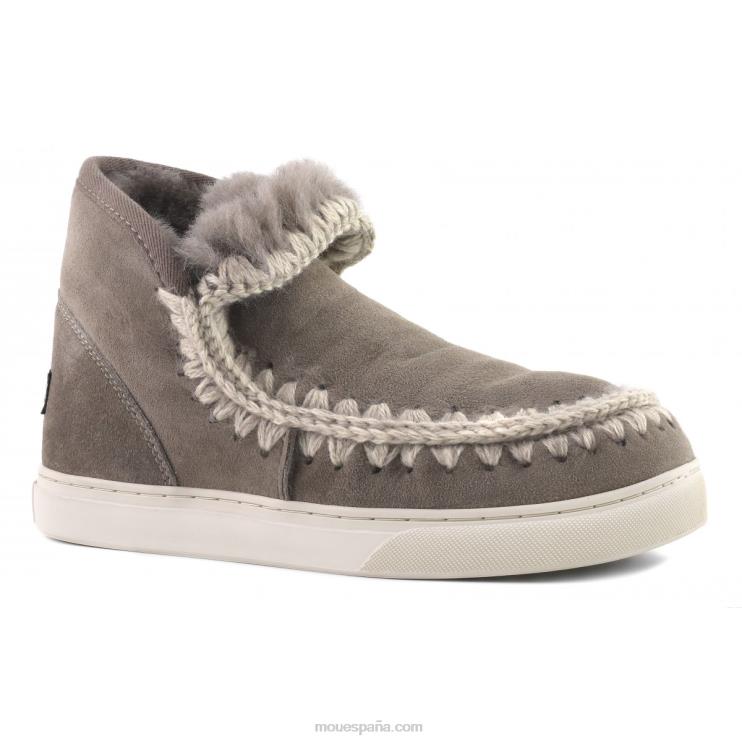 hombres zapatilla esquimal Mou NN6RX777 elefante gris
