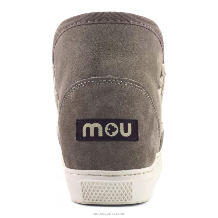 hombres zapatilla esquimal Mou NN6RX777 elefante gris