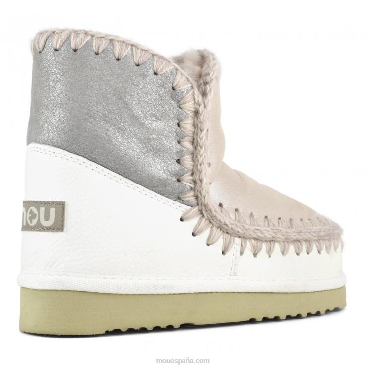 mujer bloque esquimal de 18 colores Mou NN6RX251 mezcla de polvo y bata micropurpurina