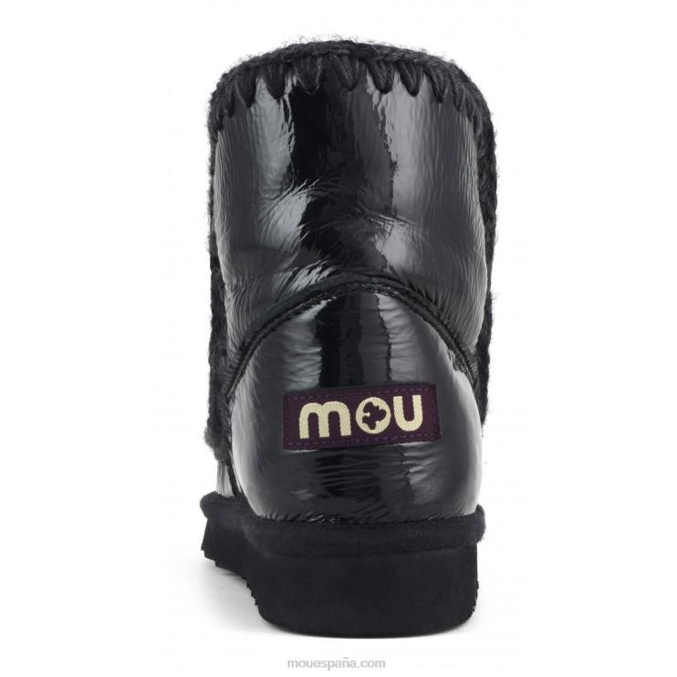 mujer esquimal 18 246 Mou NN6RX246 charol negro