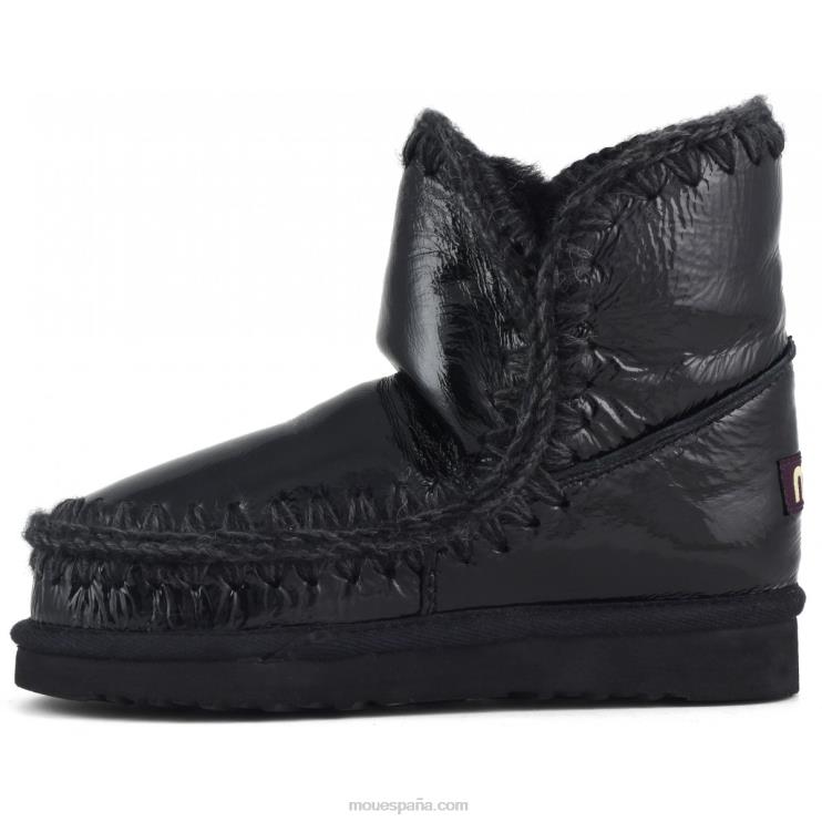 mujer esquimal 18 246 Mou NN6RX246 charol negro