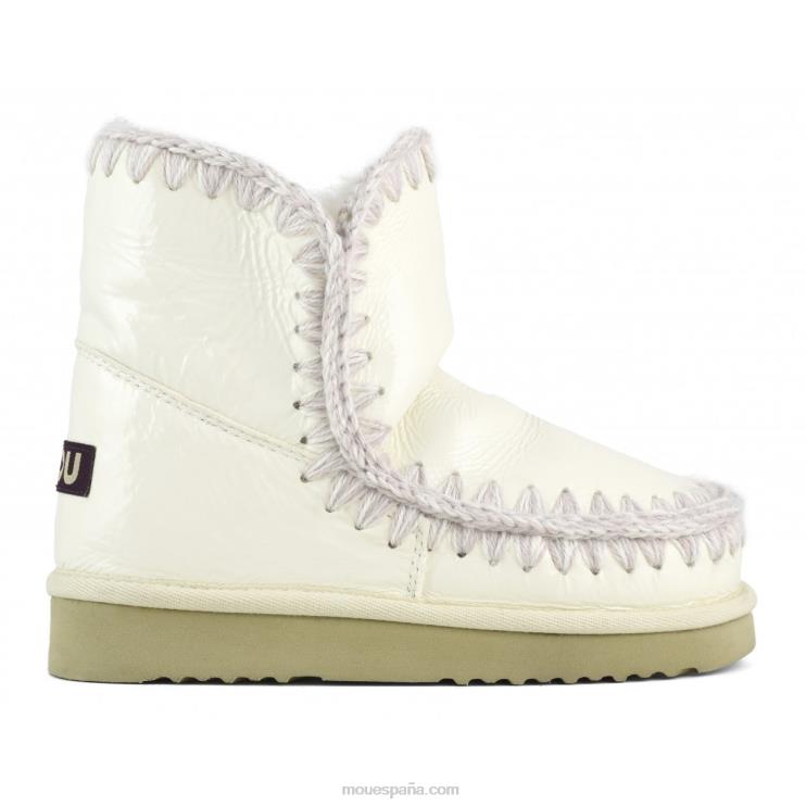 mujer esquimal 18 246 Mou NN6RX247 blanco charol