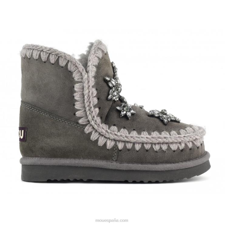 mujer esquimal 18 estrellas de cristal Mou NN6RX382 carbón