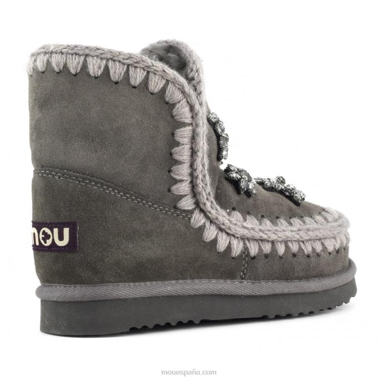 mujer esquimal 18 estrellas de cristal Mou NN6RX382 carbón