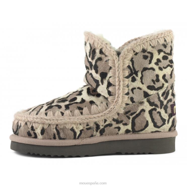 mujer esquimal 18 piel de caballo Mou NN6RX356 gran leopardo blanco