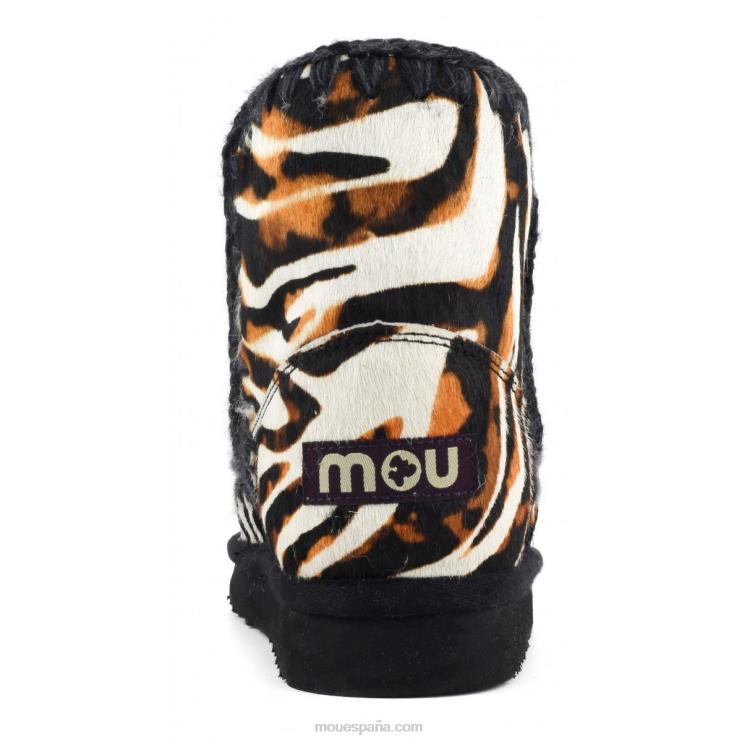 mujer esquimal 18 piel de caballo Mou NN6RX359 cebra blanco-negro con naranja