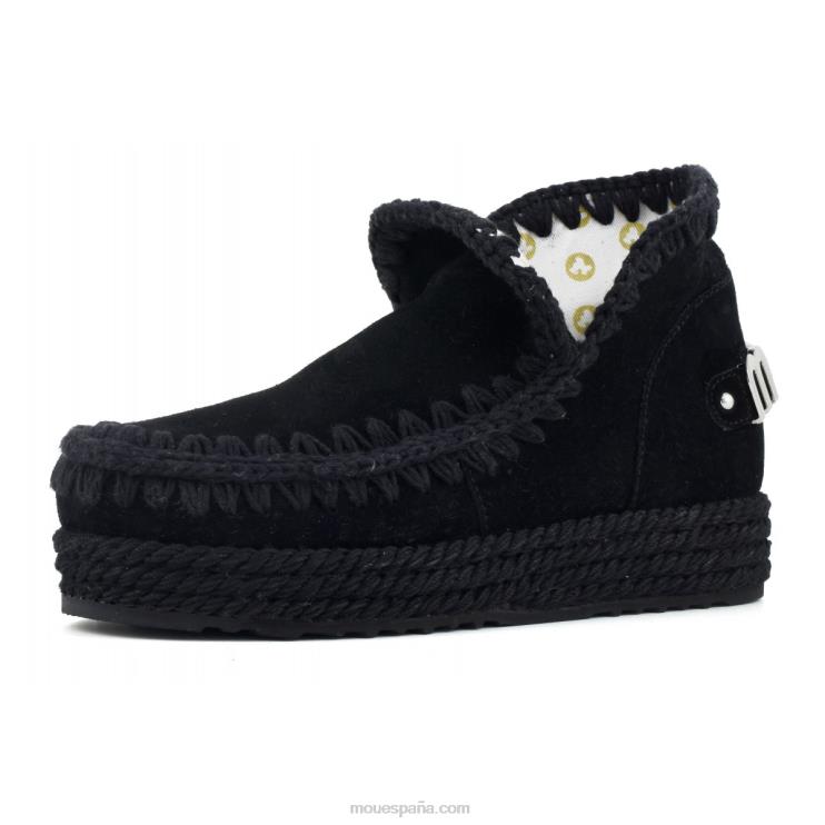 mujer esquimal 18 yute Mou NN6RX110 negro