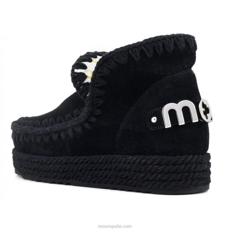 mujer esquimal 18 yute Mou NN6RX110 negro