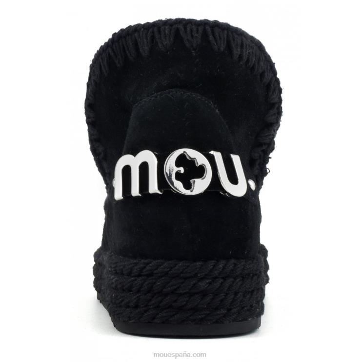 mujer esquimal 18 yute Mou NN6RX110 negro