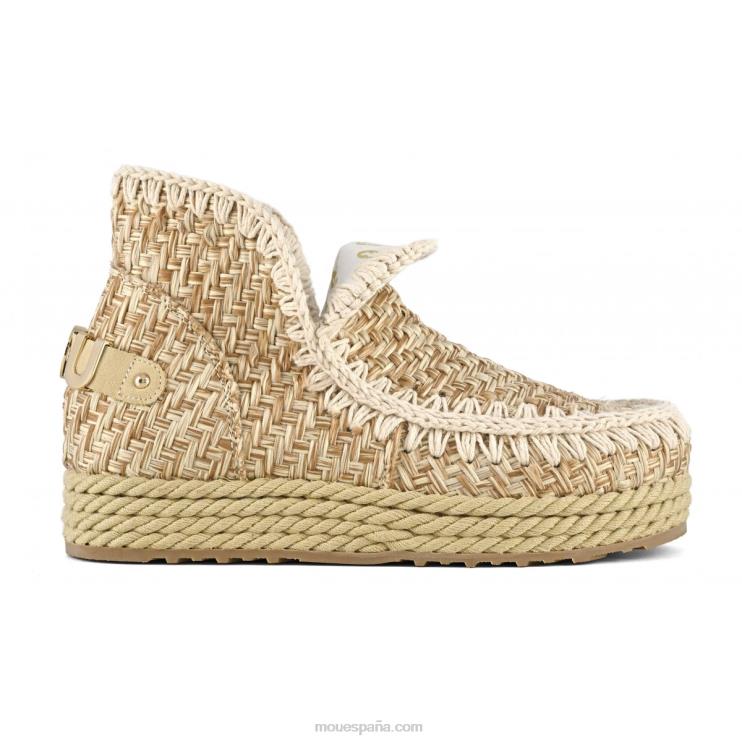 mujer esquimal 18 yute textil Mou NN6RX108 natural