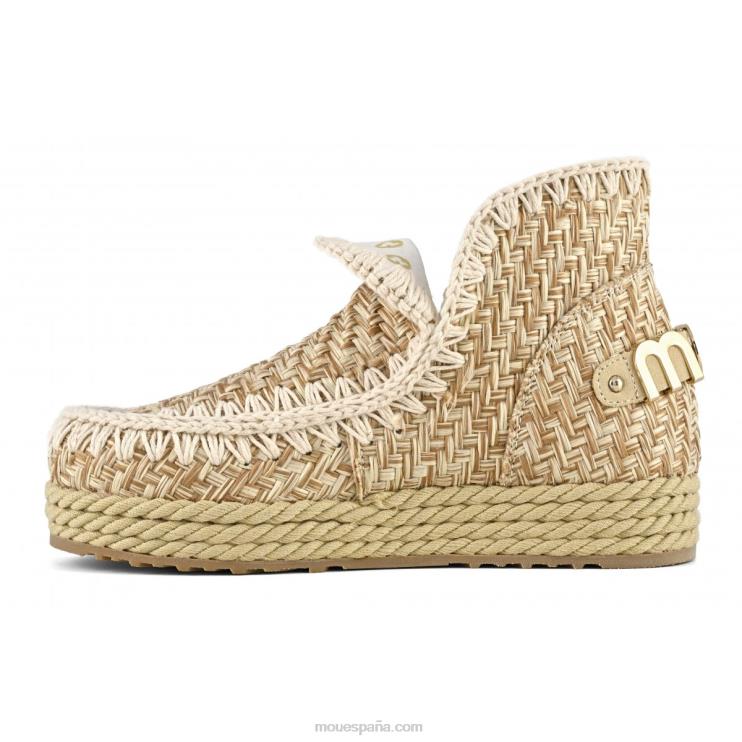 mujer esquimal 18 yute textil Mou NN6RX108 natural