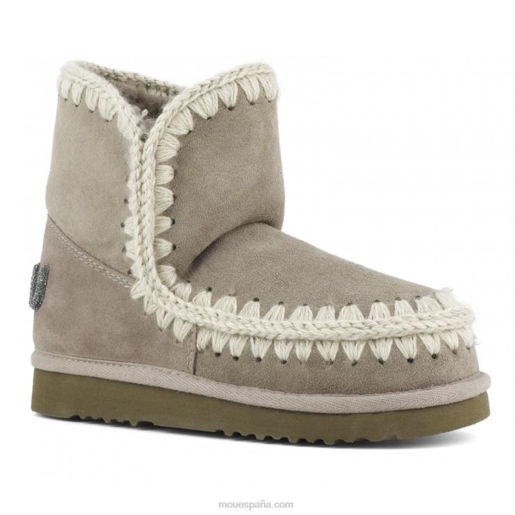 mujer logotipo esquimal 18 brillo Mou NN6RX233 elefante gris