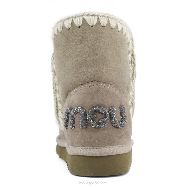 mujer logotipo esquimal 18 brillo Mou NN6RX233 elefante gris