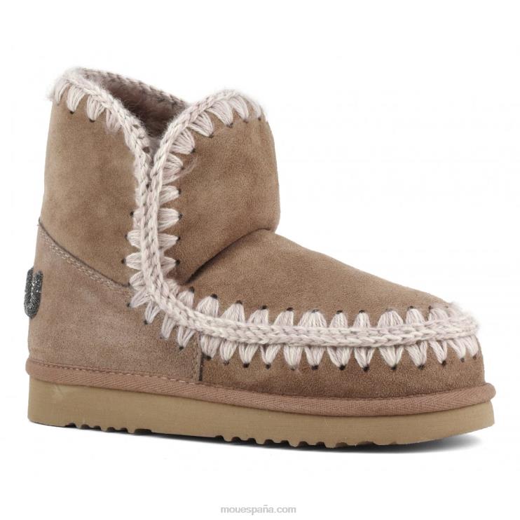 mujer logotipo esquimal 18 brillo Mou NN6RX235 marrón rosa