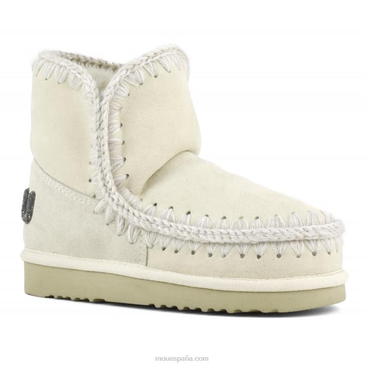 mujer logotipo esquimal 18 brillo Mou NN6RX237 vainilla