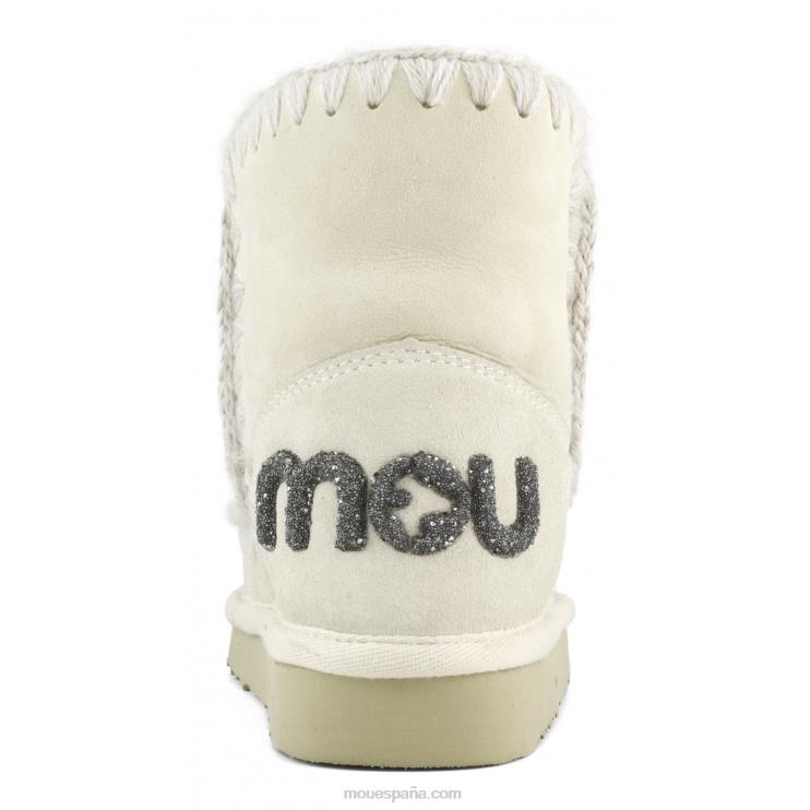mujer logotipo esquimal 18 brillo Mou NN6RX237 vainilla