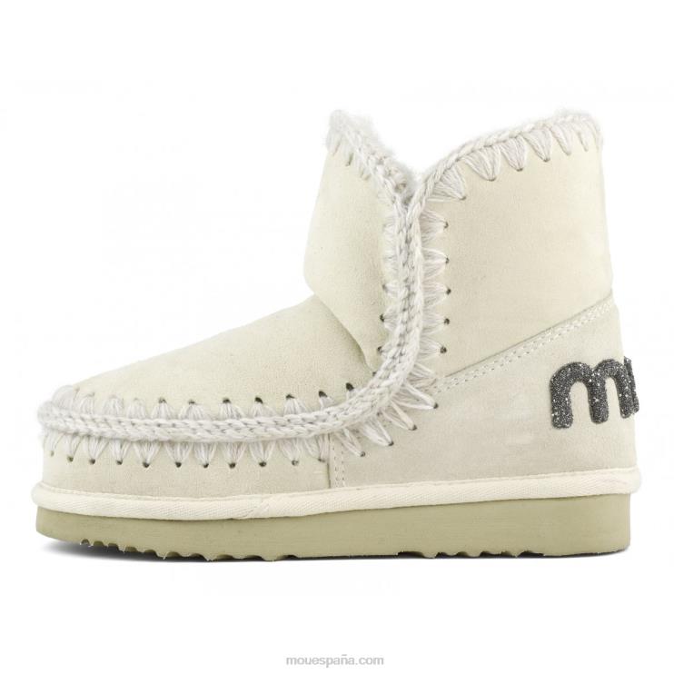 mujer logotipo esquimal 18 brillo Mou NN6RX237 vainilla
