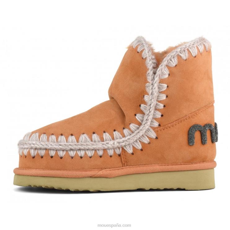 mujer logotipo esquimal 18 brillo Mou NN6RX240 albaricoque naranja