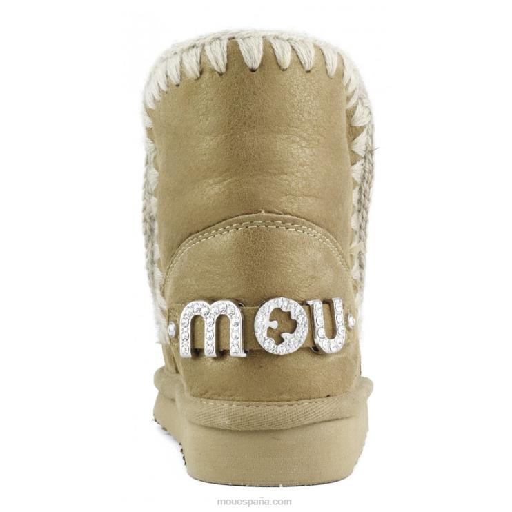 mujer logotipo esquimal 18 pedrería Mou NN6RX254 polvo de tabaco