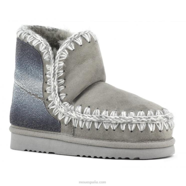 mujer revisión de espalda esquimal 18 Mou NN6RX388 nuevo gris