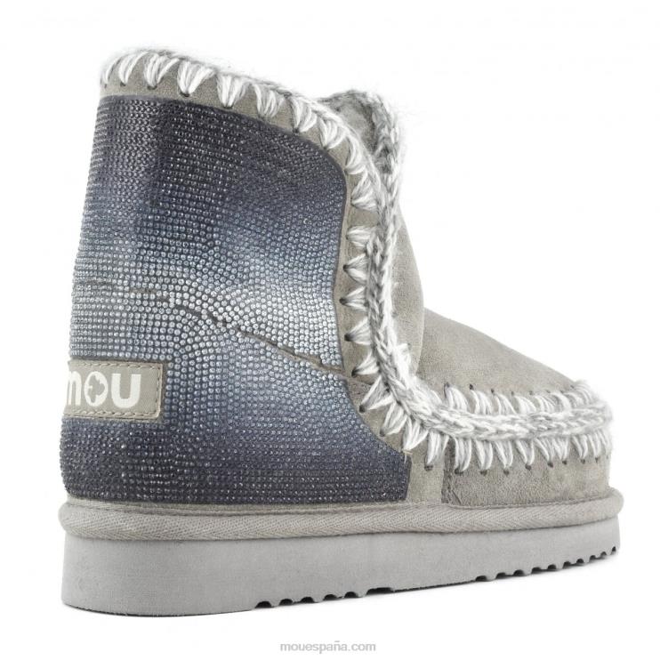 mujer revisión de espalda esquimal 18 Mou NN6RX388 nuevo gris