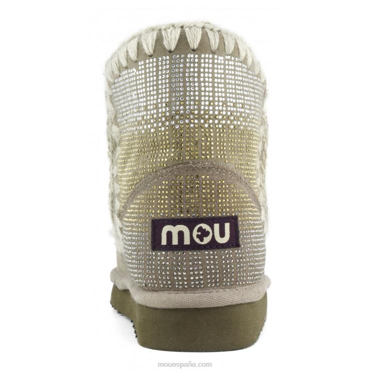 mujer revisión de lluvia trasera esquimal 18 Mou NN6RX379 elefante gris