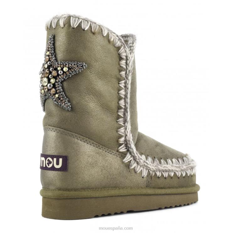 mujer Eskimo 24 parche de estrella en la espalda Mou NN6RX368 ejército de polvo