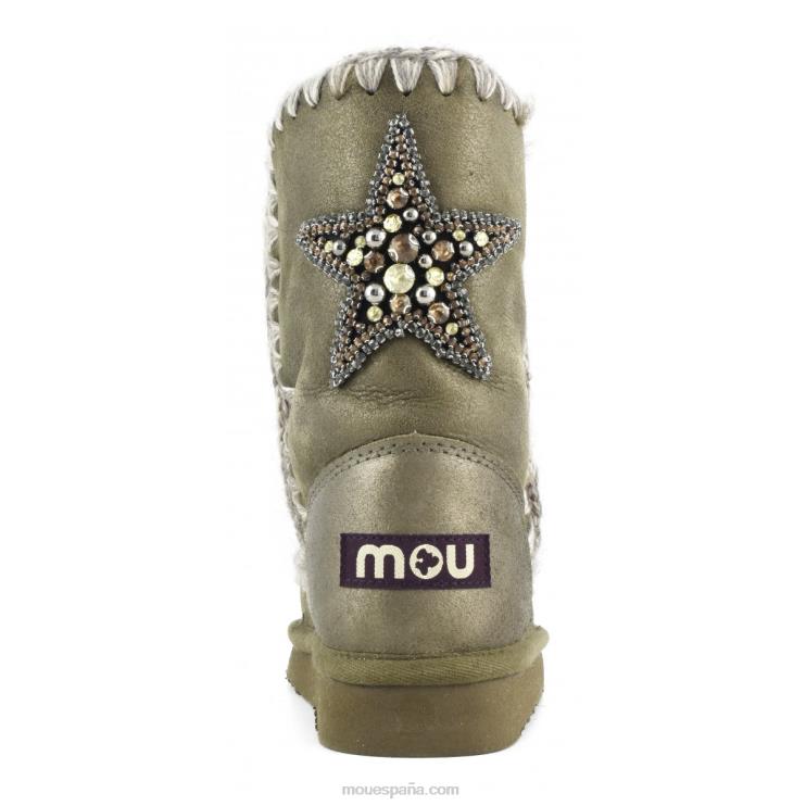 mujer Eskimo 24 parche de estrella en la espalda Mou NN6RX368 ejército de polvo