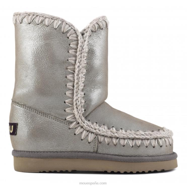 mujer esquimal 24 Mou NN6RX393 gris elefante con micropurpurina