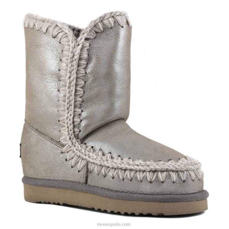 mujer esquimal 24 Mou NN6RX393 gris elefante con micropurpurina