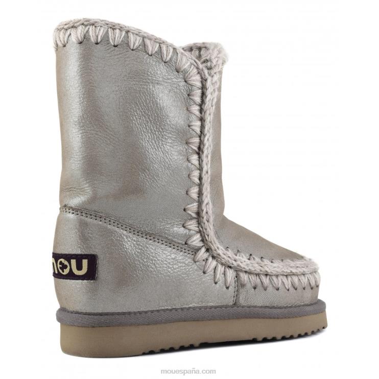 mujer esquimal 24 Mou NN6RX393 gris elefante con micropurpurina