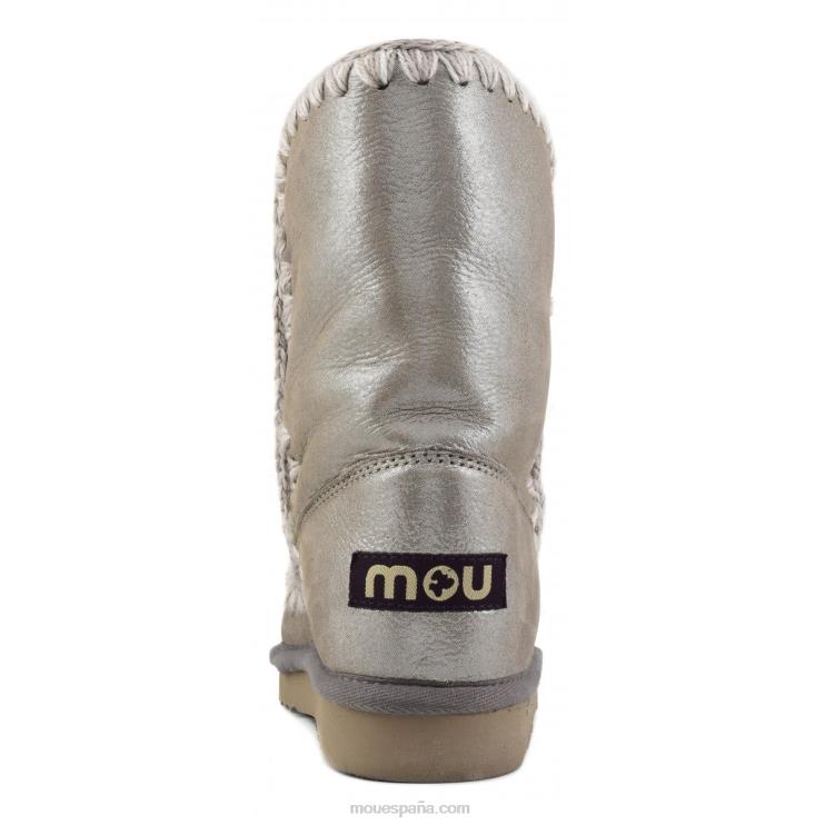 mujer esquimal 24 Mou NN6RX393 gris elefante con micropurpurina