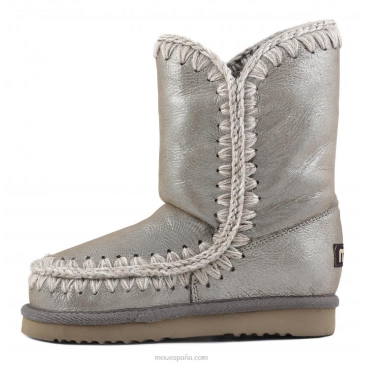 mujer esquimal 24 Mou NN6RX393 gris elefante con micropurpurina