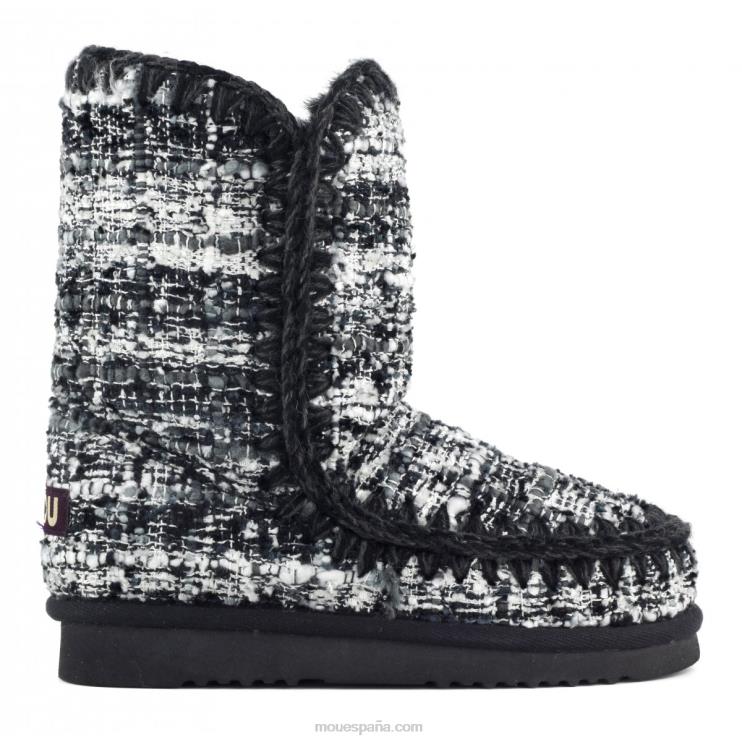 mujer esquimal 24 boucle Mou NN6RX362 bouclé negro