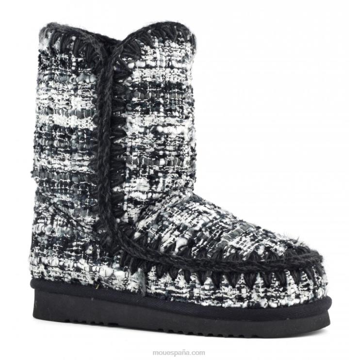 mujer esquimal 24 boucle Mou NN6RX362 bouclé negro