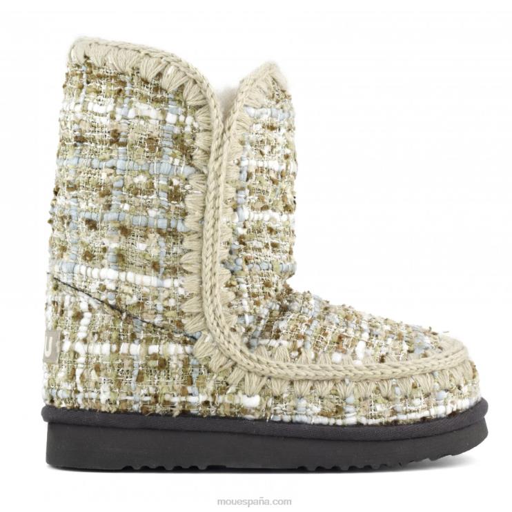 mujer esquimal 24 boucle Mou NN6RX363 beige bouclé