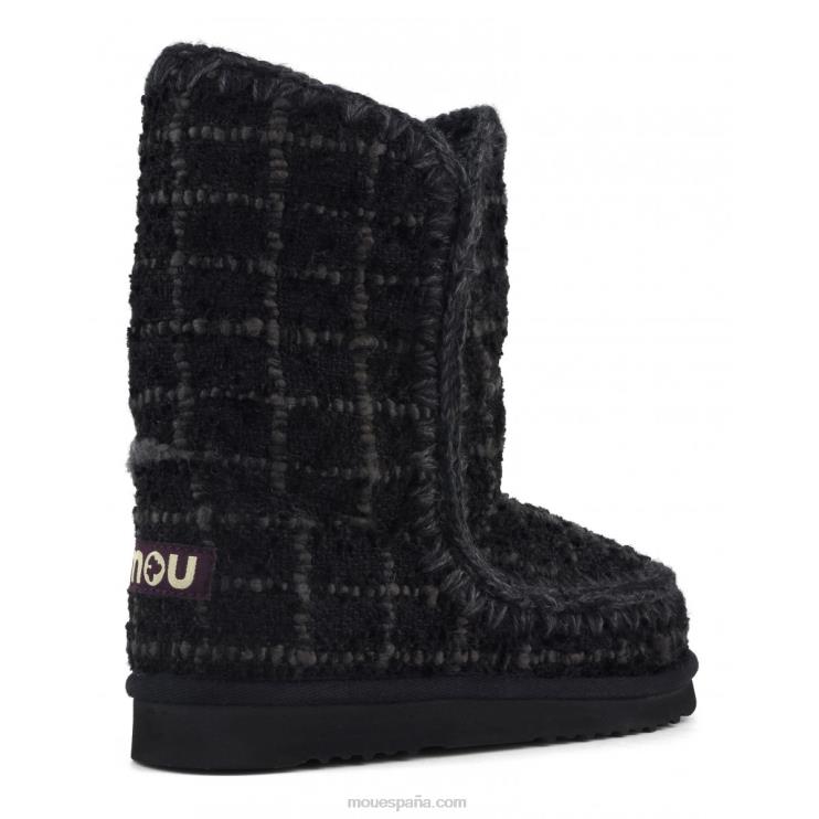 mujer esquimal 24 boucle Mou NN6RX365 bouclé negro