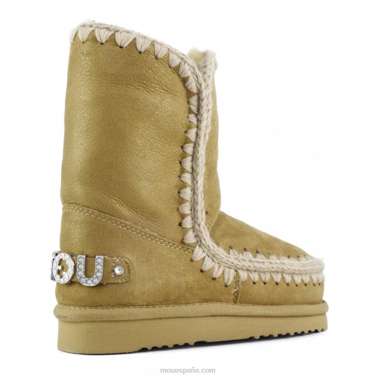 mujer esquimal 24 con logo de pedrería Mou NN6RX317 polvo de tabaco