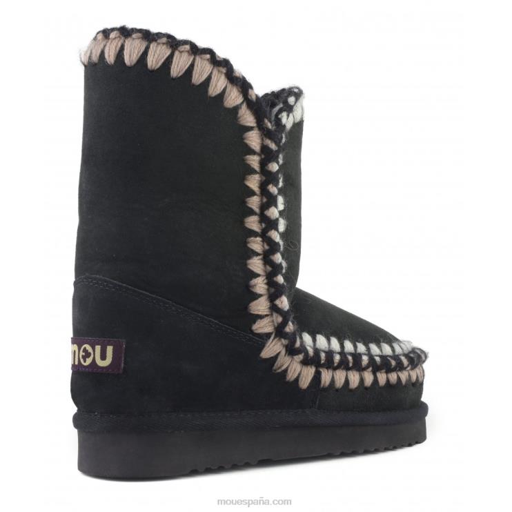 mujer esquimal 24 con sobrecostura 3d Mou NN6RX299 negro