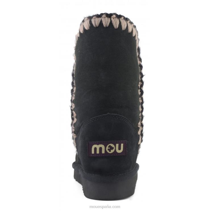 mujer esquimal 24 con sobrecostura 3d Mou NN6RX299 negro