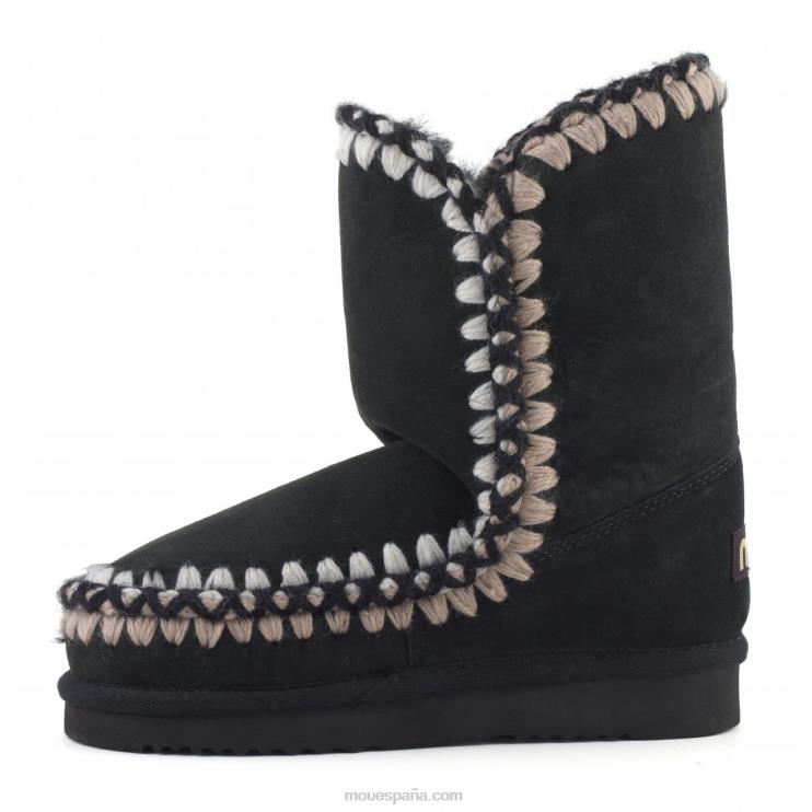 mujer esquimal 24 con sobrecostura 3d Mou NN6RX299 negro