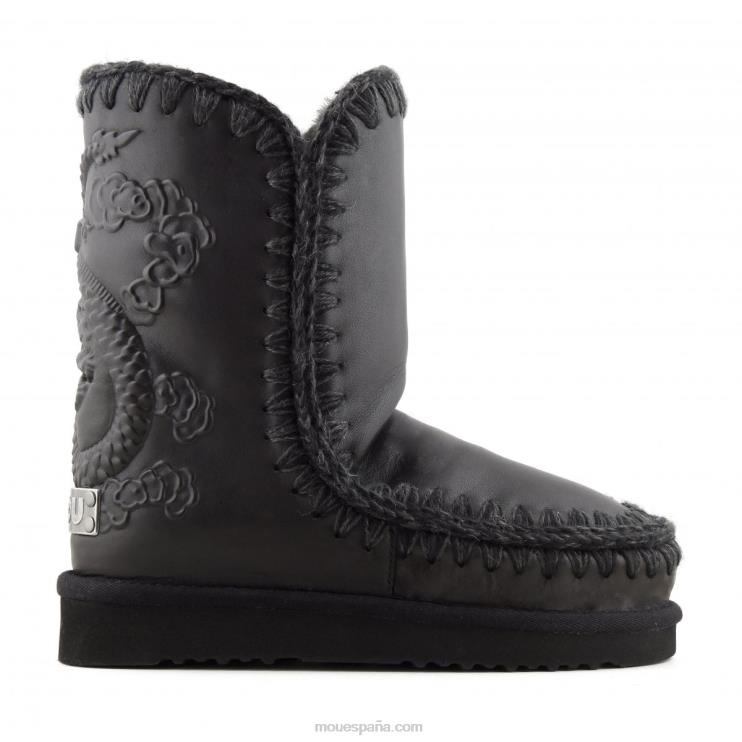 mujer esquimal 24 dragón Mou NN6RX371 negro