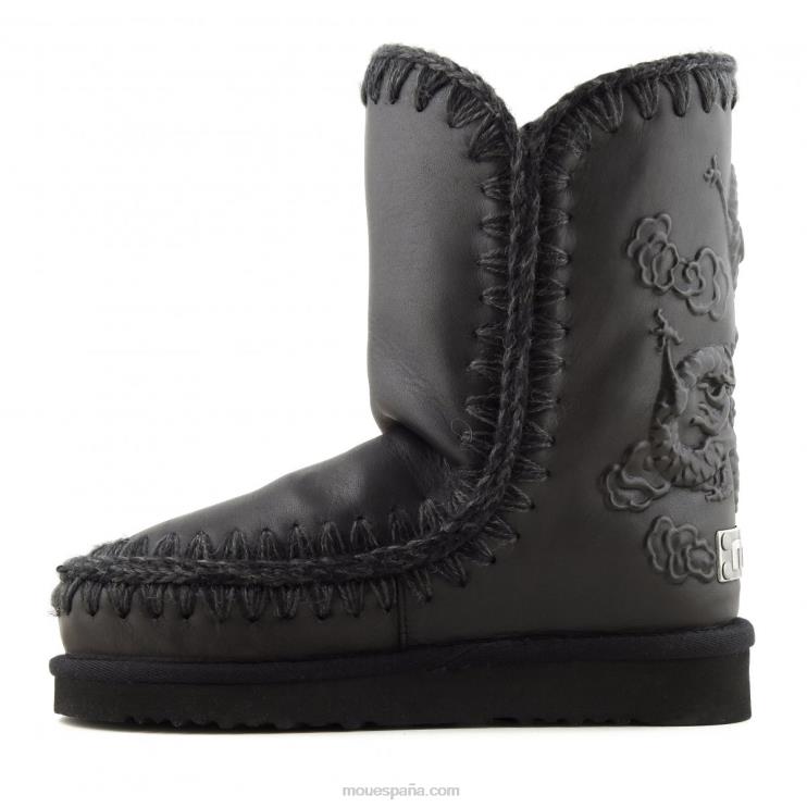 mujer esquimal 24 dragón Mou NN6RX371 negro