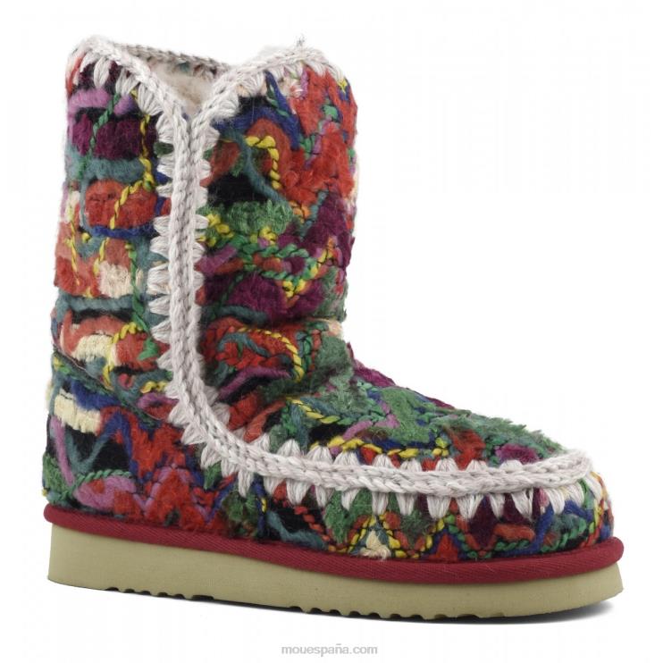 mujer esquimal 24 lana etnica Mou NN6RX226 lana étnica multicolor