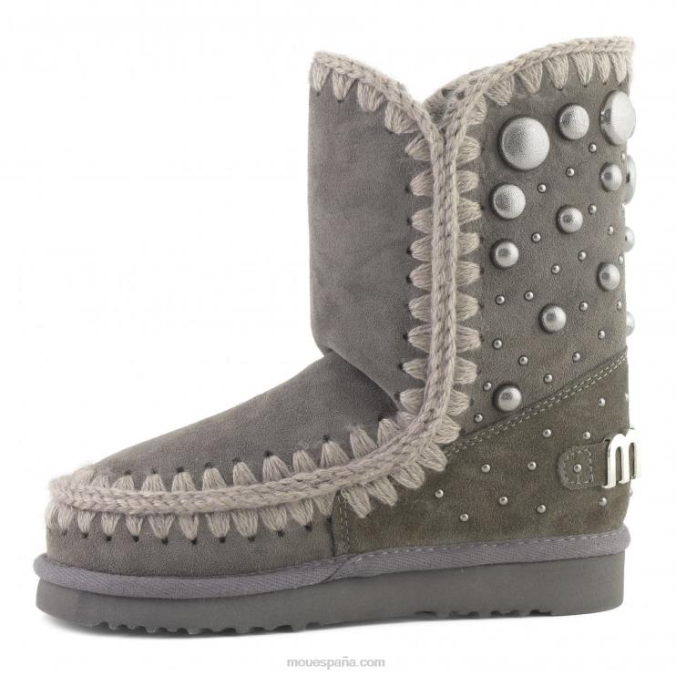 mujer esquimal 24 tacos traseros logo grande Mou NN6RX397 carbón