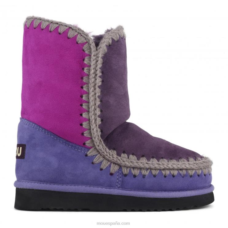 mujer esquimal bloque de 24 colores Mou NN6RX301 mezcla de ciclamina/púrpura