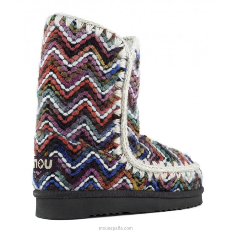 mujer tejido de lana esquimal 24 Mou NN6RX276 mezcla de lana rosa